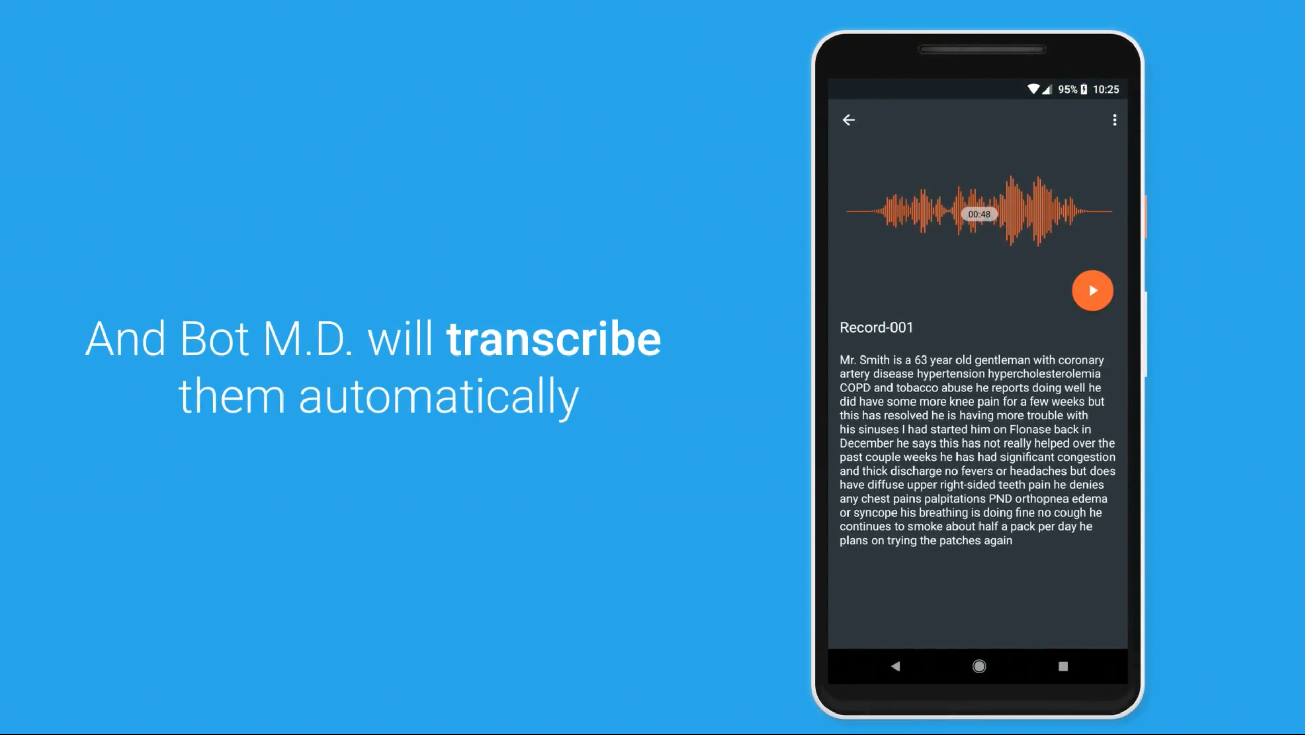 BotMD transcription