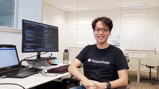 Lim Daekoon Saleswhale intern