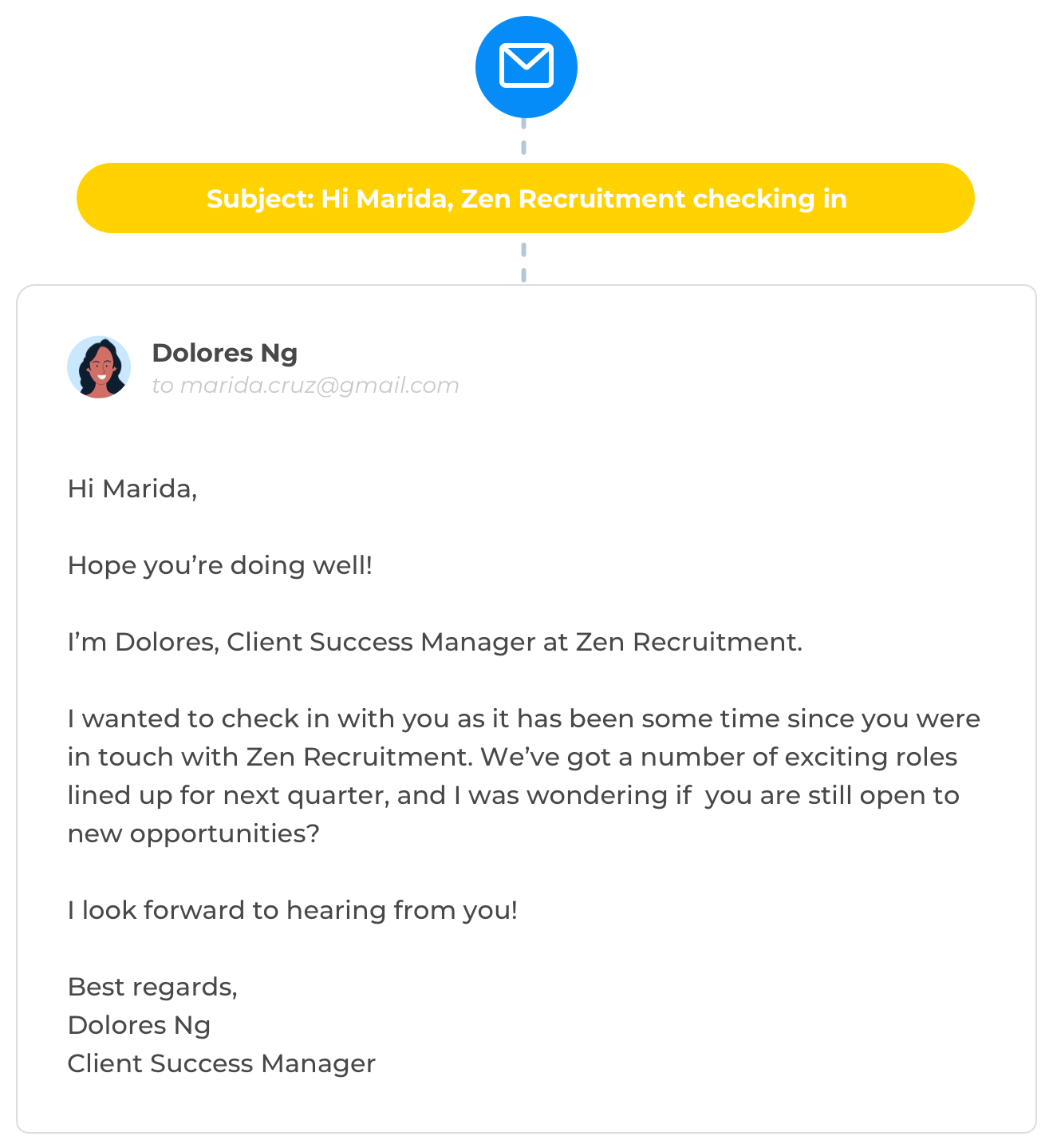 Saleswhale use case for human resources and recruiting